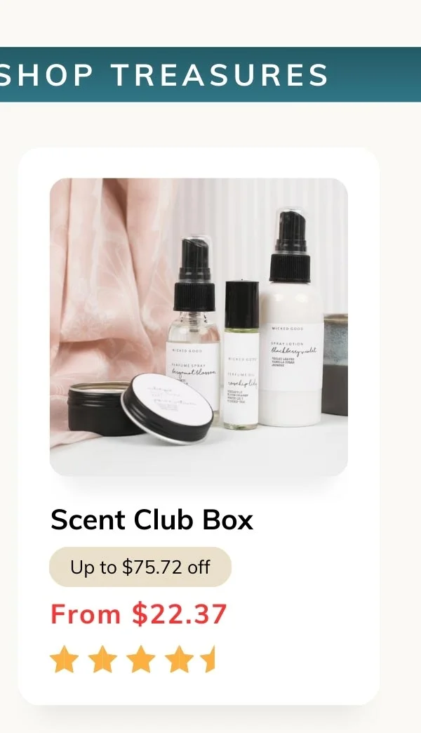 Scent Club Box Wicked Good Perfume