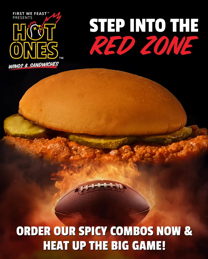 Order hot ones delivery