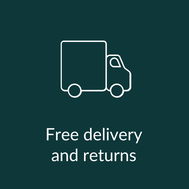 Free delivery and returns