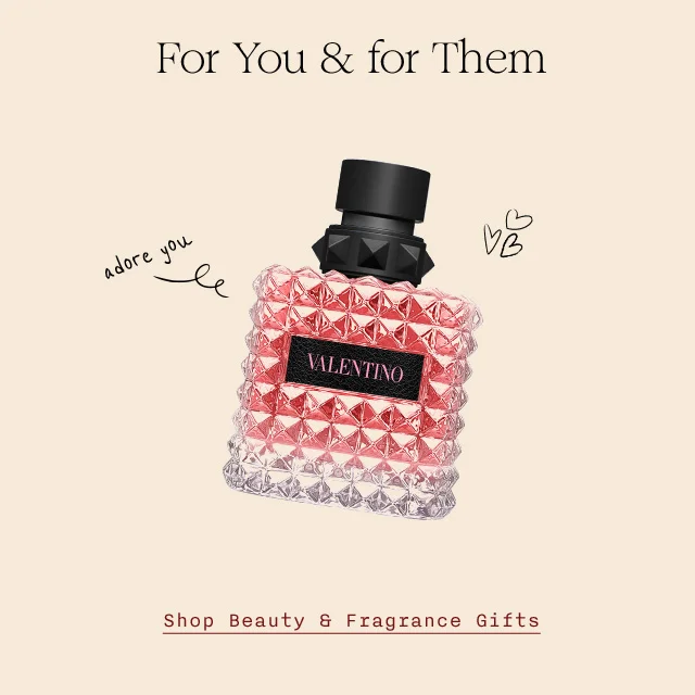 For you and for them. A bottle of perfume