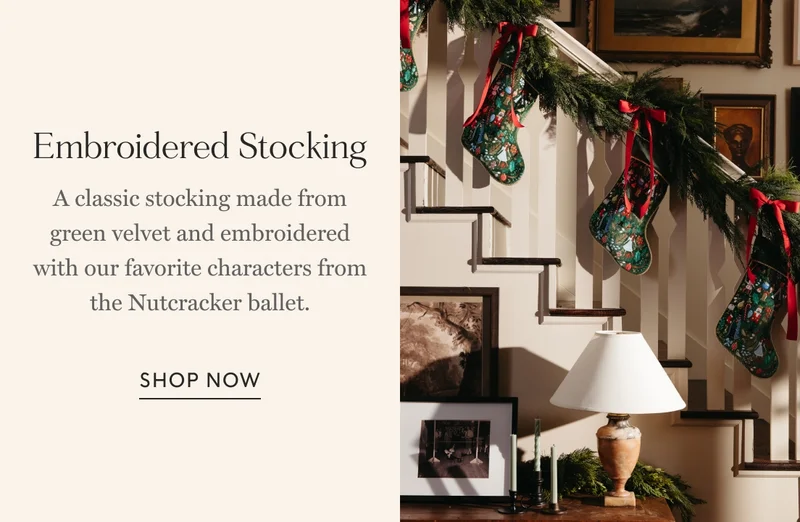 Embroidered Stocking