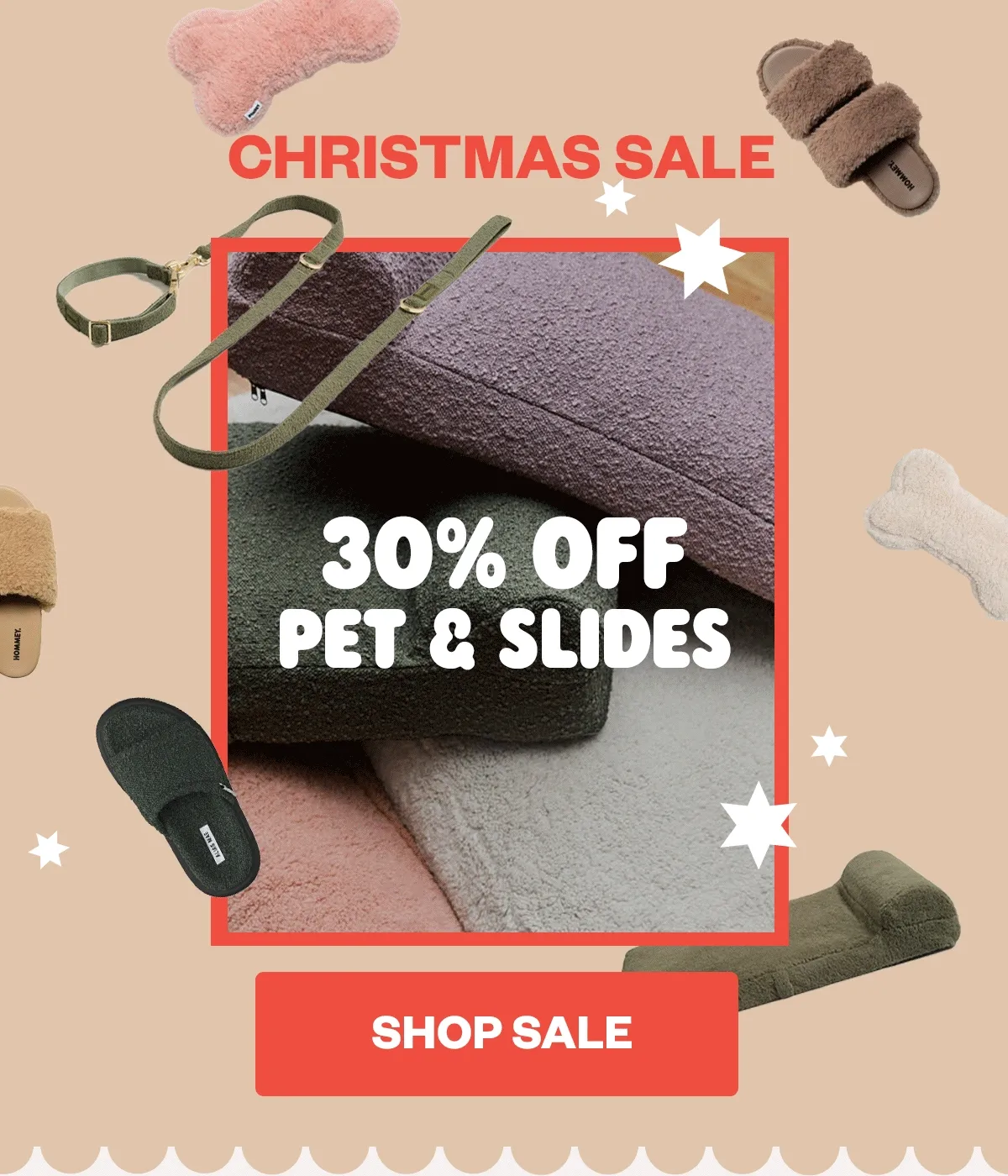 30% off pet & slides