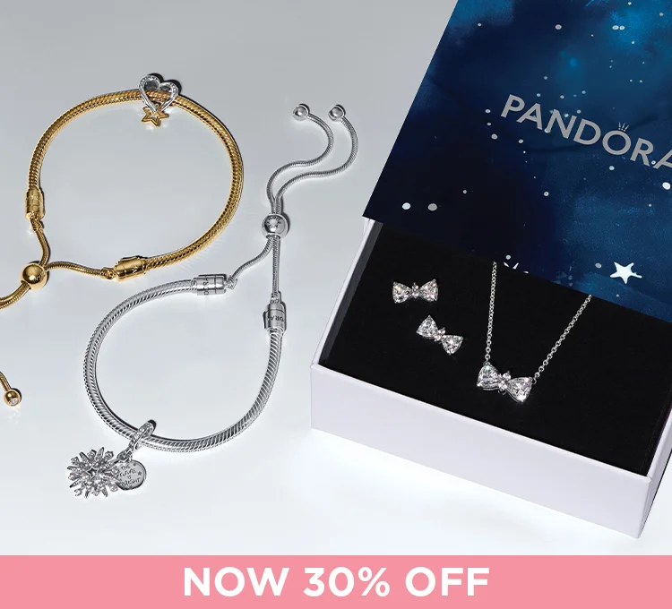 Pandora gift sets at 30% off