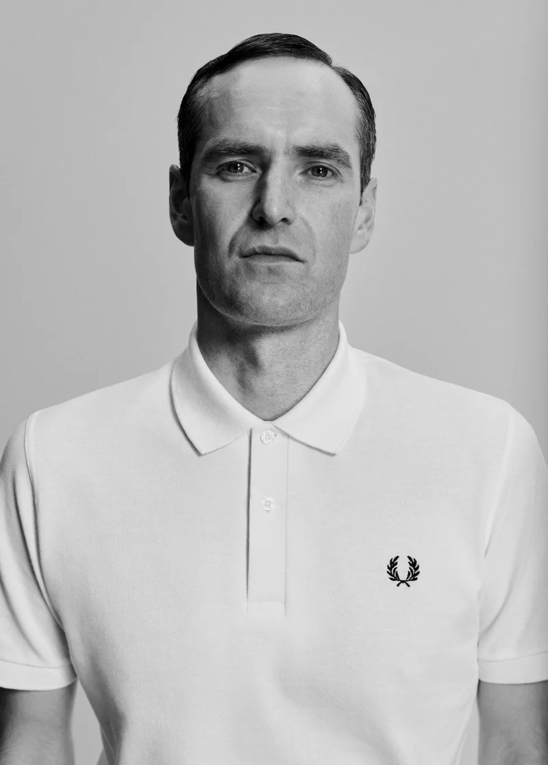 John Joseph Holt wearing The Fred Perry Shirt