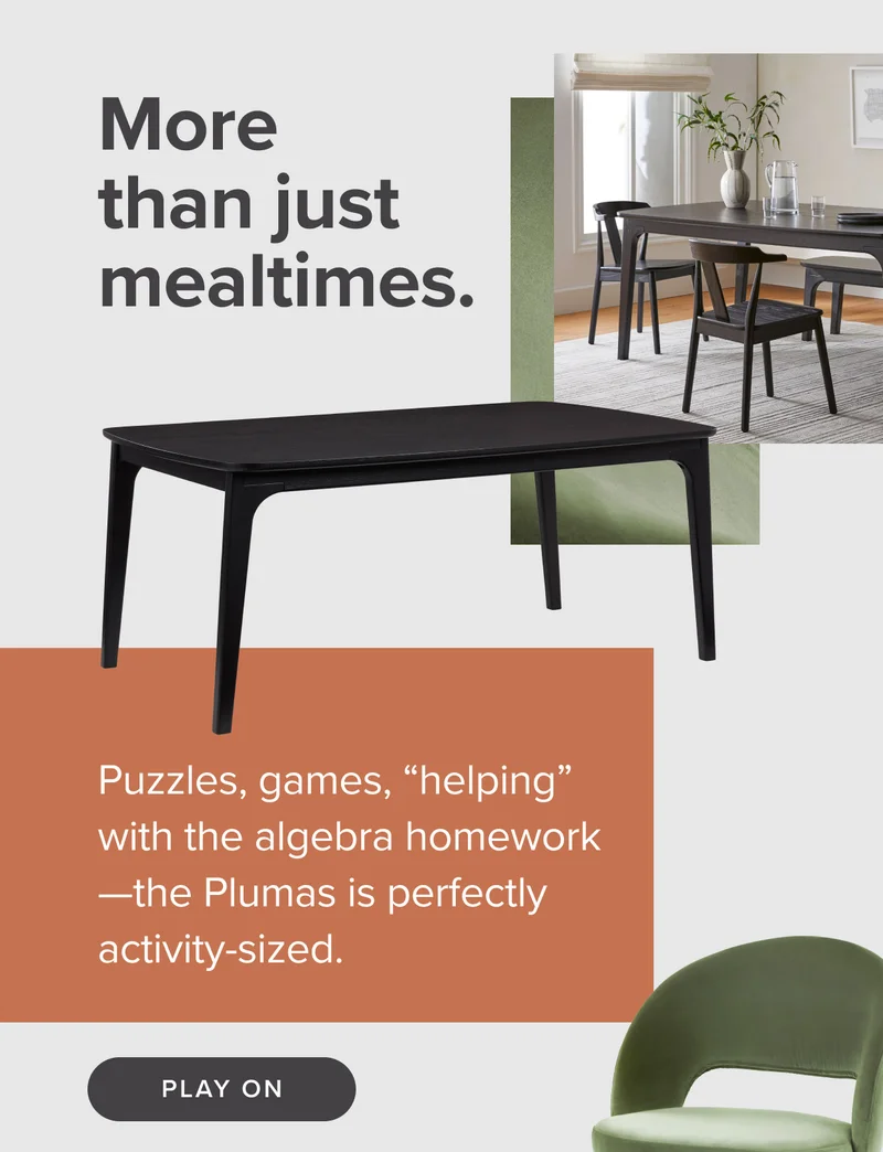 The Plumas is perfectly activity-sized for puzzles, games, and