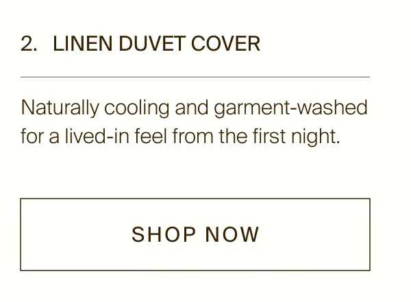 Shop the Linen Duvet Cover