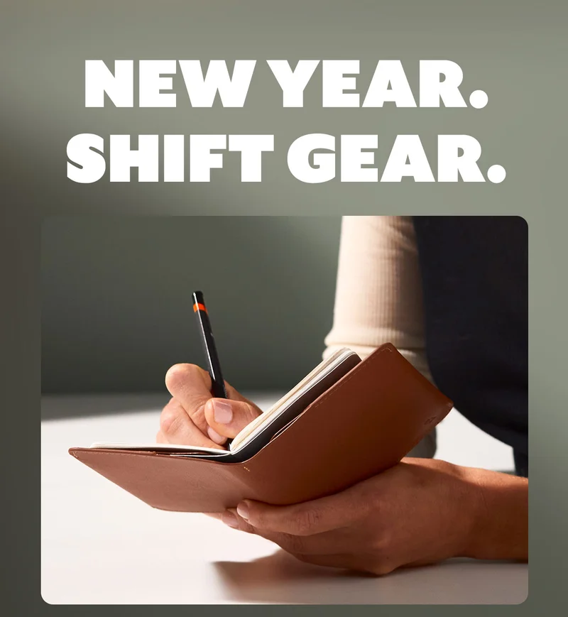 New year. Shift gear.