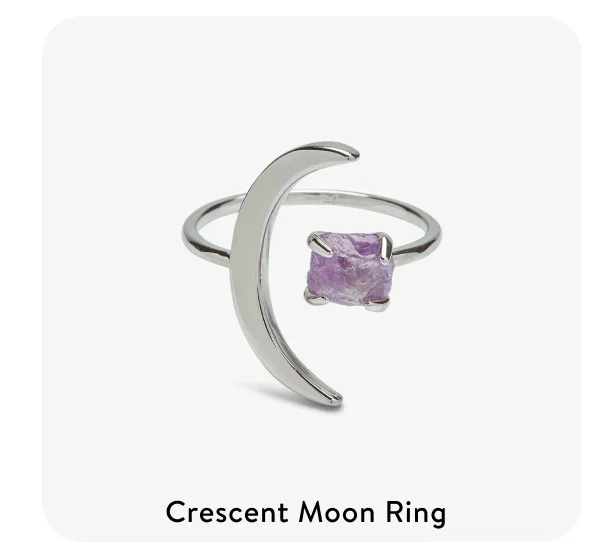 Crescent Moon Ring