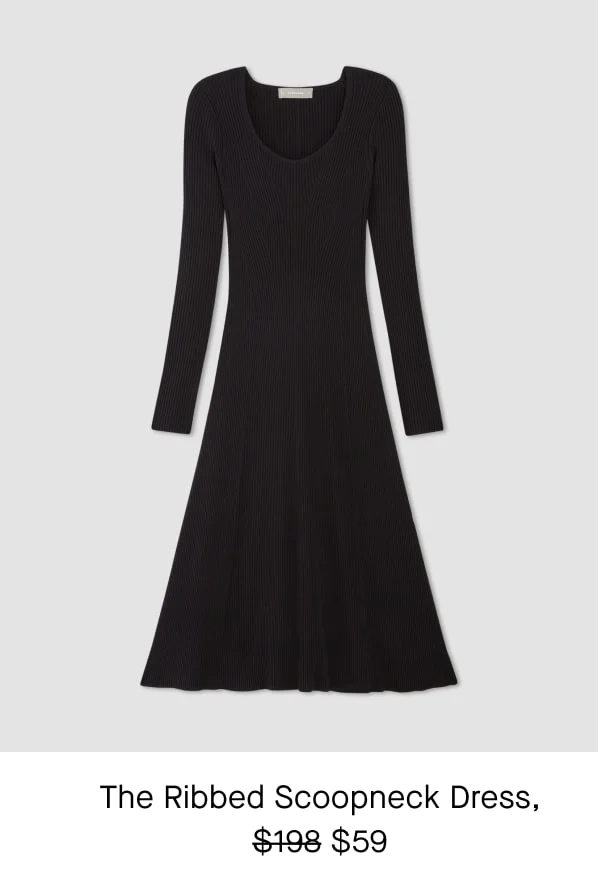 [IMAGE]The Ribbed Scoopneck Dress