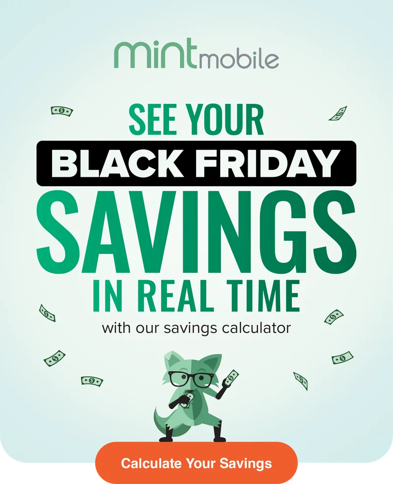 See your Black Friday Savings in real time with our savings calculator