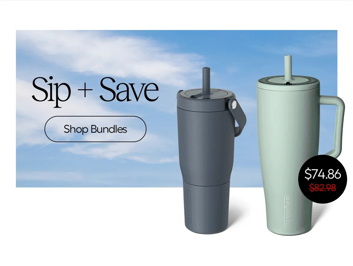 Sip + Save - Shop Bundles