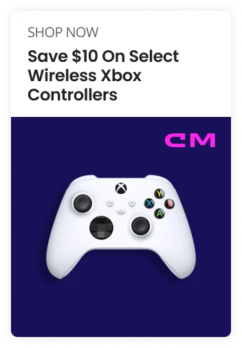 SHOP NOW Save $10 On Select Wireless Xbox Controllers