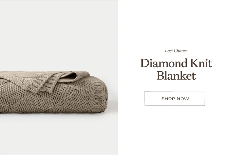 Diamond Knit Blanket