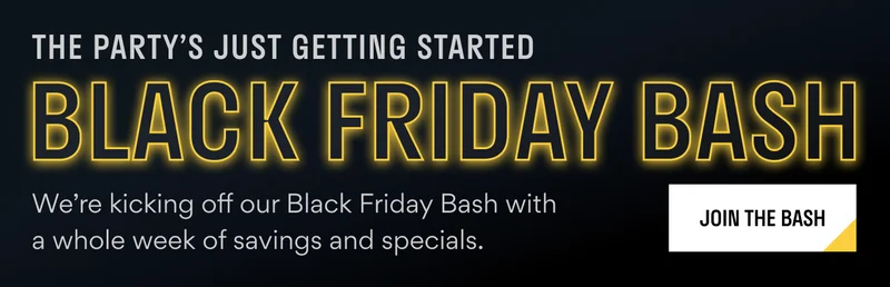 The Black Friday Bash Has Begun The Black Friday Bash Has Begun