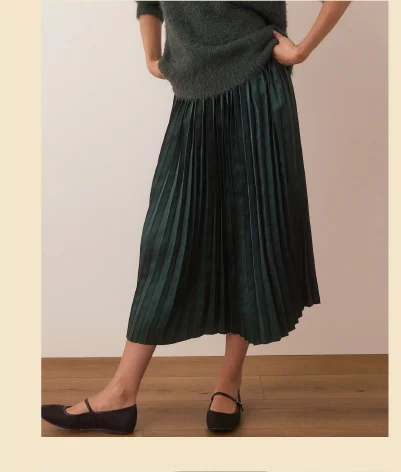 Pleated Skirt