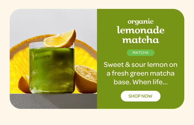 Organic Lemonade Matcha - Shop now