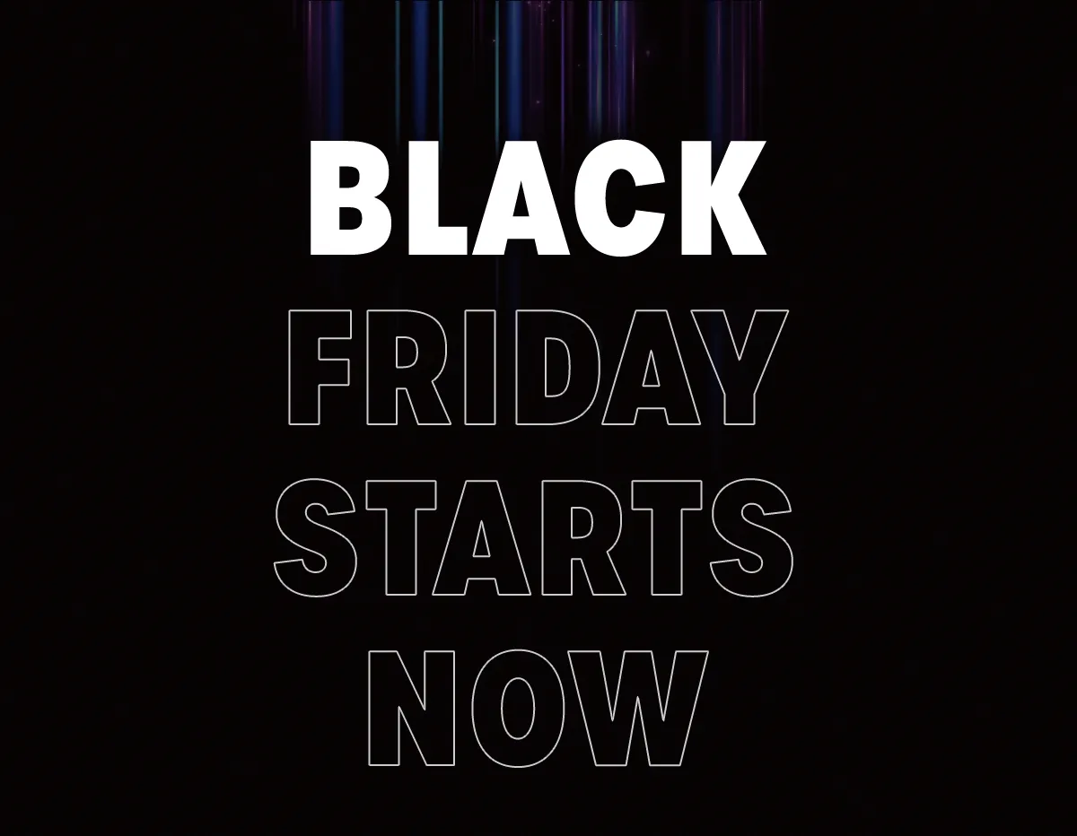 black friday starts now