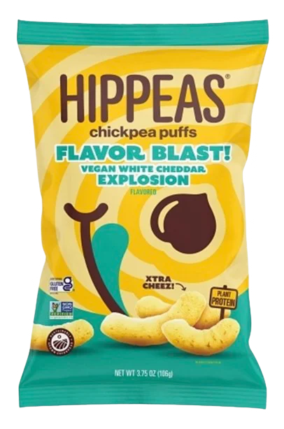 Image of Hippeas White Cheddar Puffs