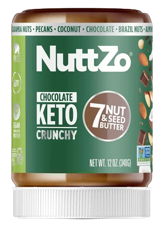 Image of NuttZo Keto Dark Chocolate Nut Butter