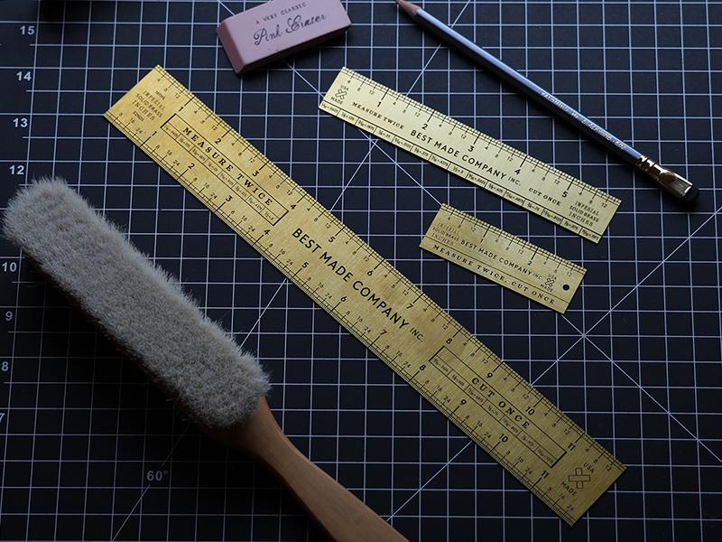 brass rulers