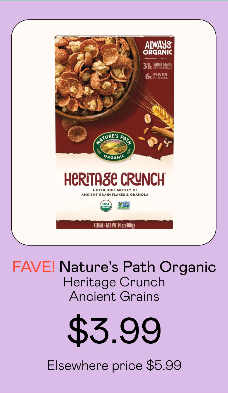 Heritage Crunch Ancient Grains