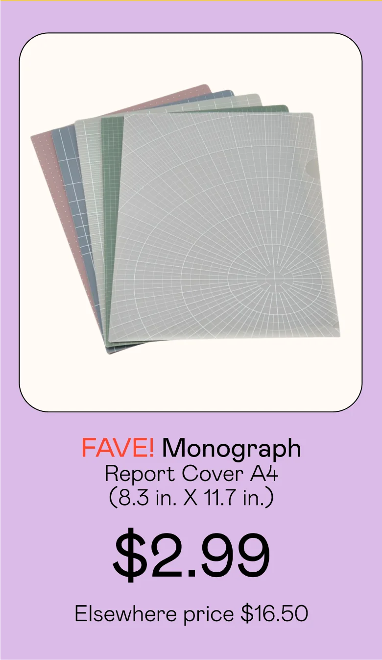 Report Cover A4 (8.3 in. X 11.7 in.)