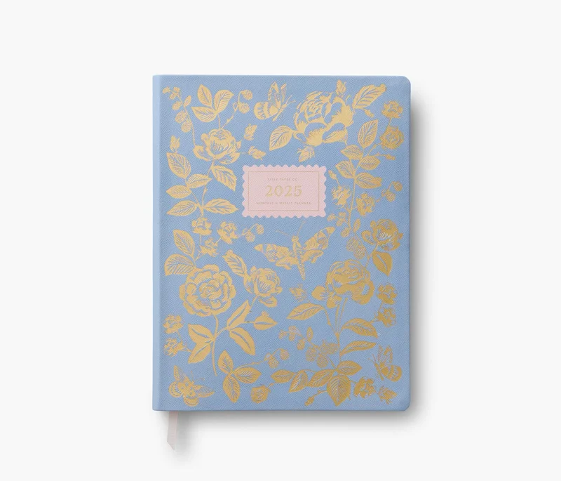Image of 2025 12-Month Bookbound Planner - English Rose