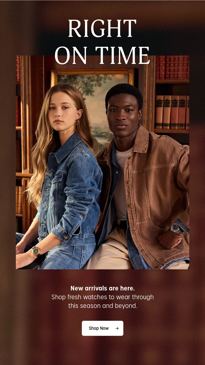 Shop Now (New Arrivals) - Timex