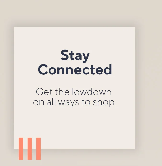 stay connected