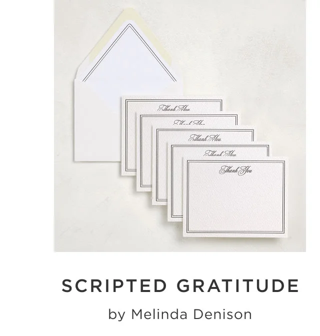 Scripted Gratitude