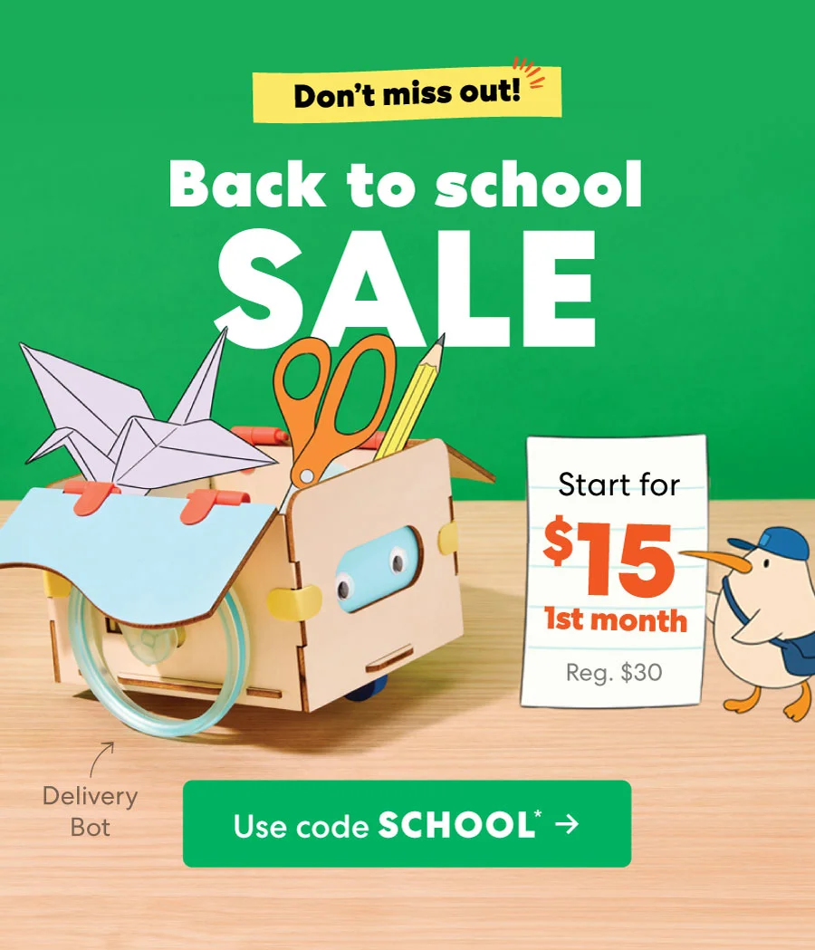 Don't miss out! Back to school SALE! Use code SCHOOL ->