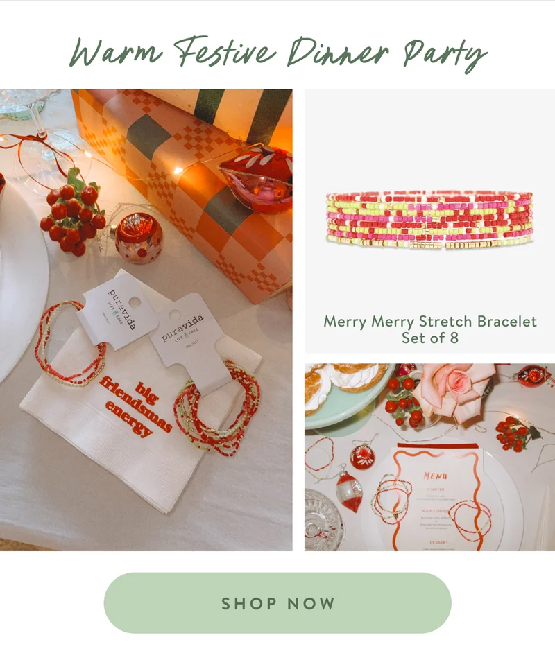 Warm Festive Dinner Party
