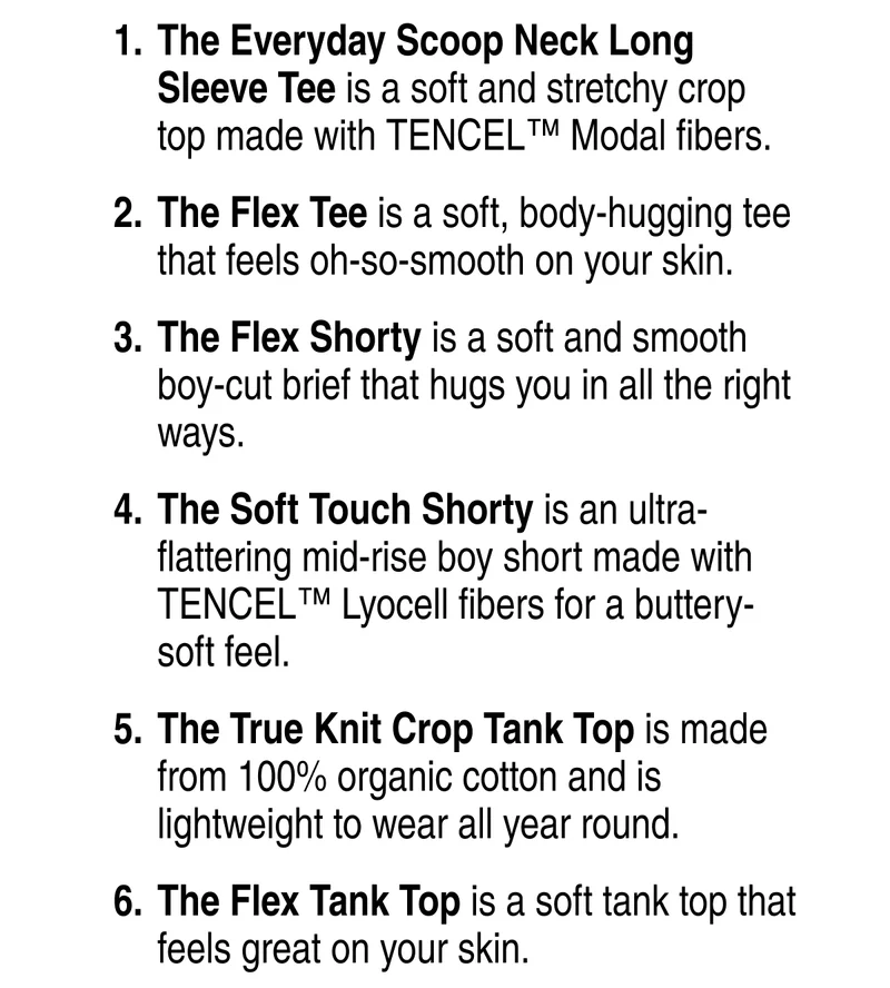 1. The Everyday Scoop Neck Long Sleeve Tee...