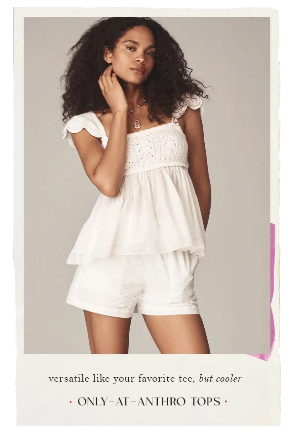 Shop only-at-anthro tops