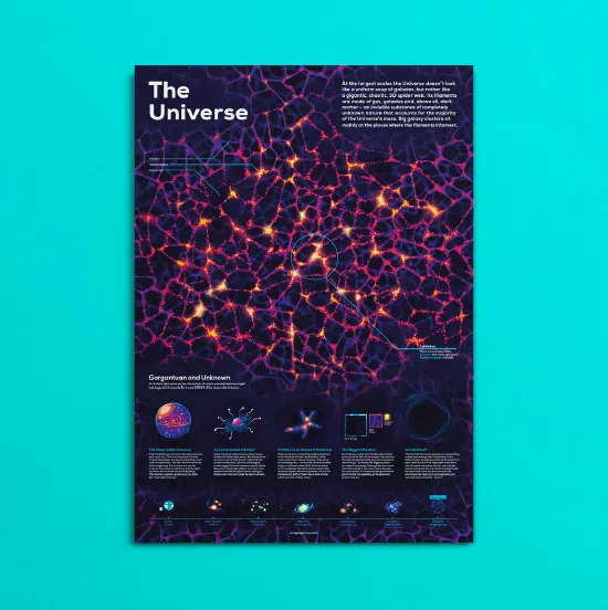Universe Infographic Poster