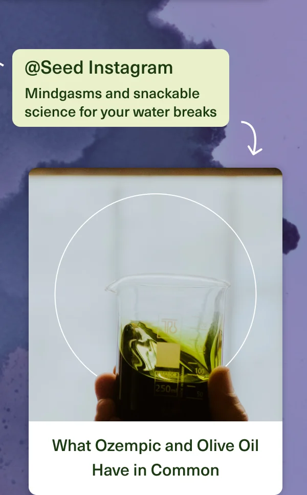 What Ozempic and Olive Oil Have in Common