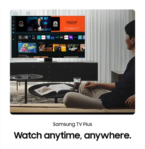 Samsung TV Plus - Watch anytime, anywhere.