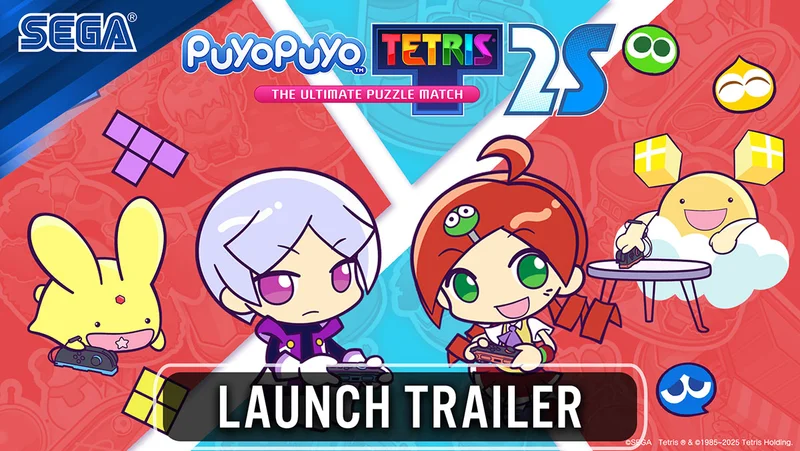 SEGA® PuyoPoyo Tetris - The Ultimate Puzzle Match - Launch Trailer