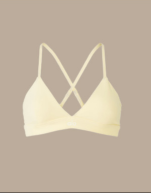 Splendor Bra - Lemon Ice/White