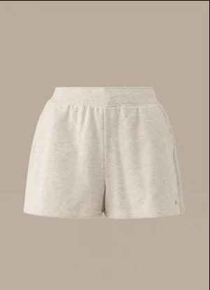 Low Key Sweat Short - Oatmeal Heather