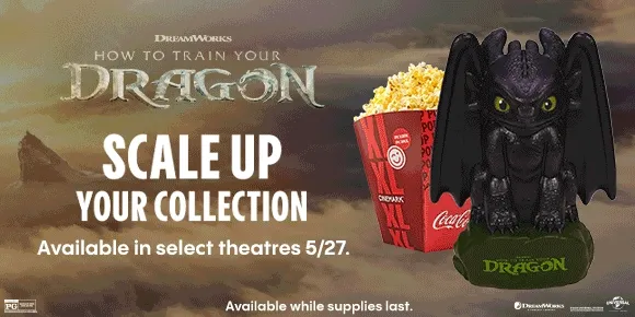 HOW TO TRAIN YOUR DRAGON | SCALE UP YOUR COLLECTION | AVAILABLE IN SELECT THEATRES 5/27.