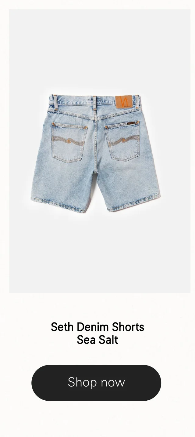 Seth Denim Shorts Sea Salt