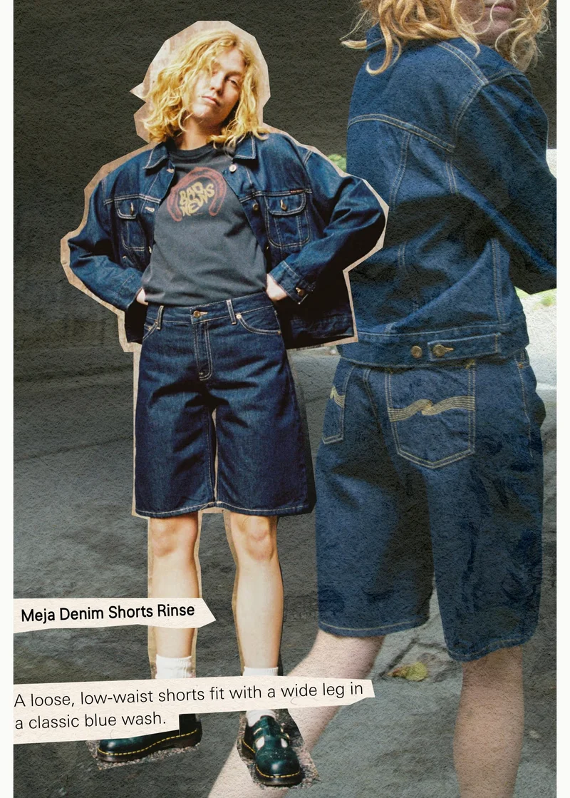 Meja Denim Shorts Rinse