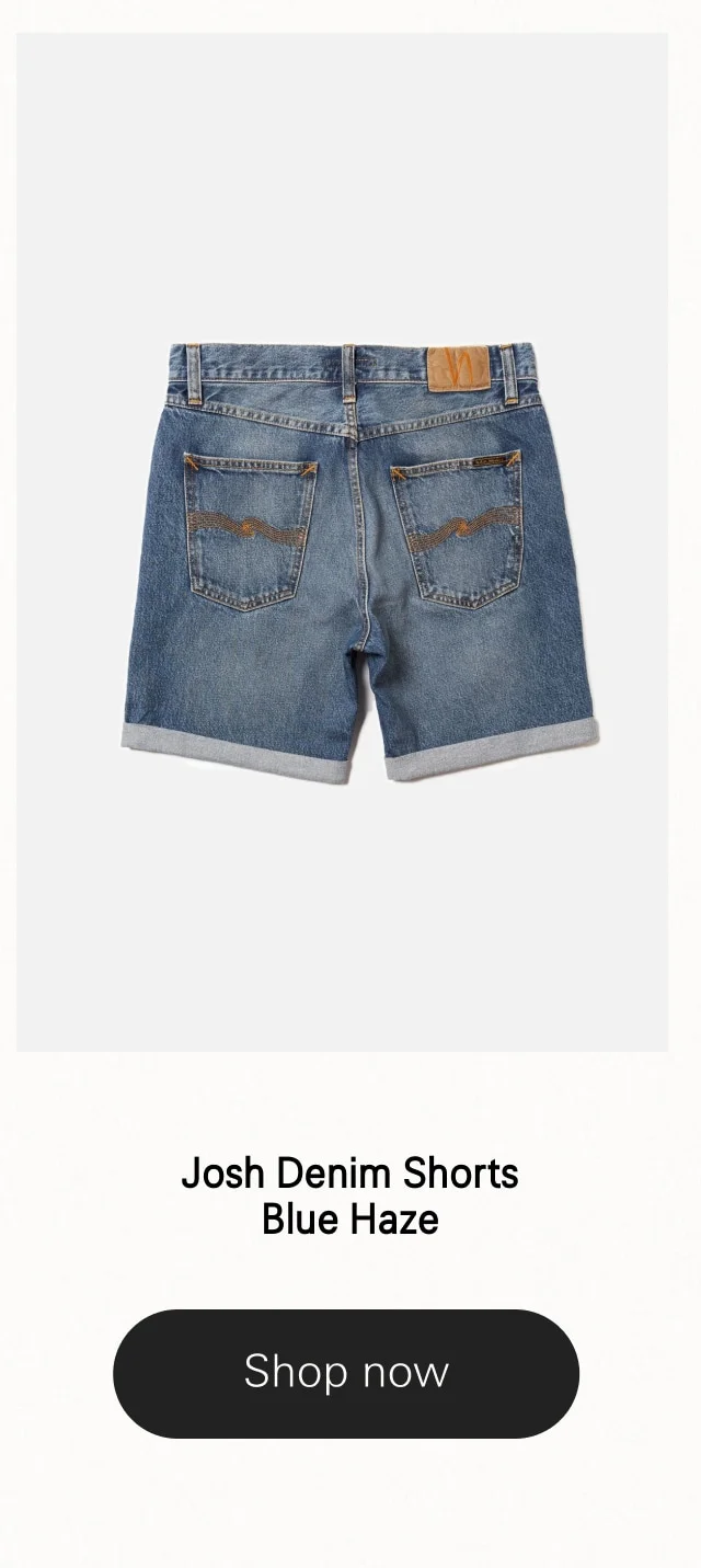 Josh Denim Shorts Blue Haze