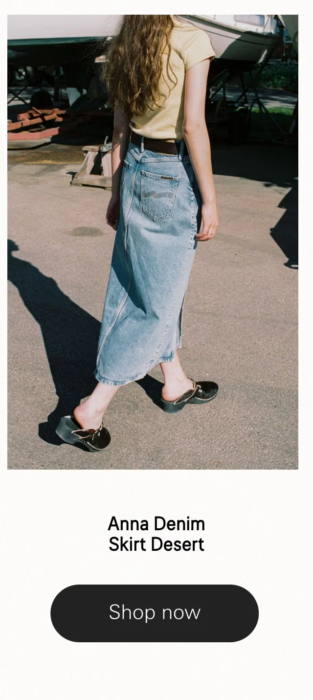 Anna Denim Skirt Desert