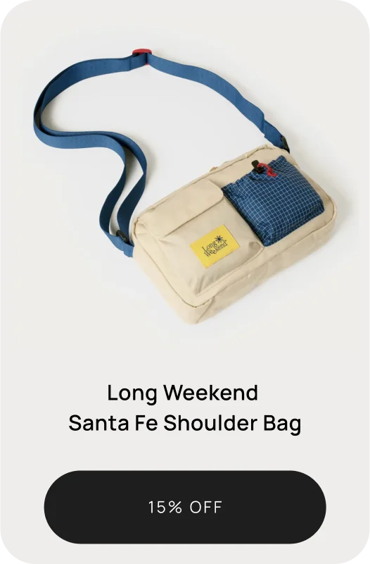 Long Weekend Santa Fe Shoulder Bag 15% Off