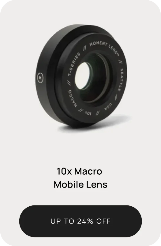 10x Macro lens up to 24%Off