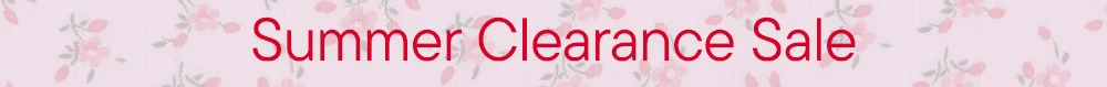 Summer Clearance Sale