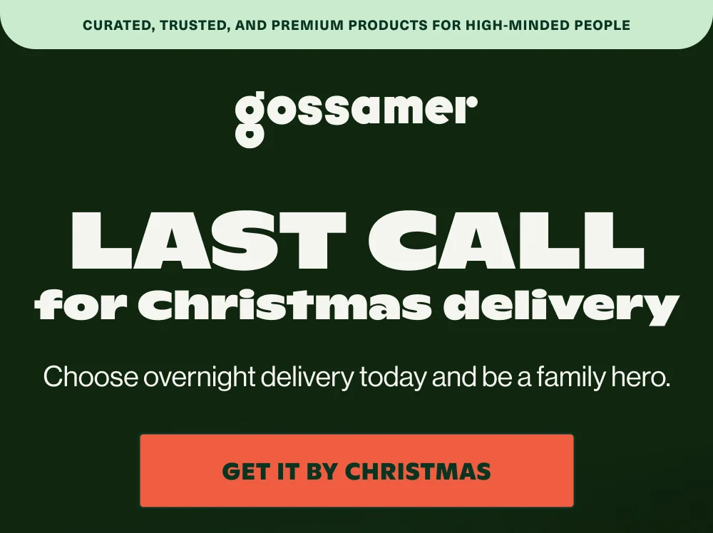 LAST CALL for Christmas delivery