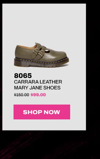 8065 CARRARA LEATHER MARY JANE SHOES